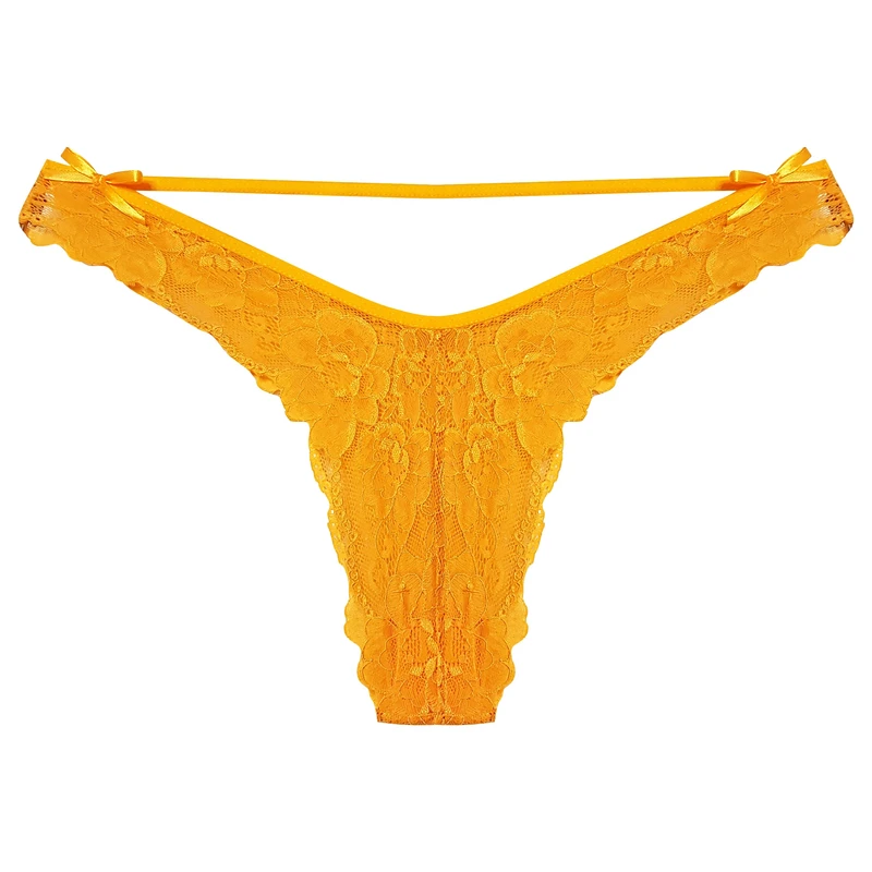 شورت زنانه کوزا مدل گیپور گلدار جلو بنددار کد 4885