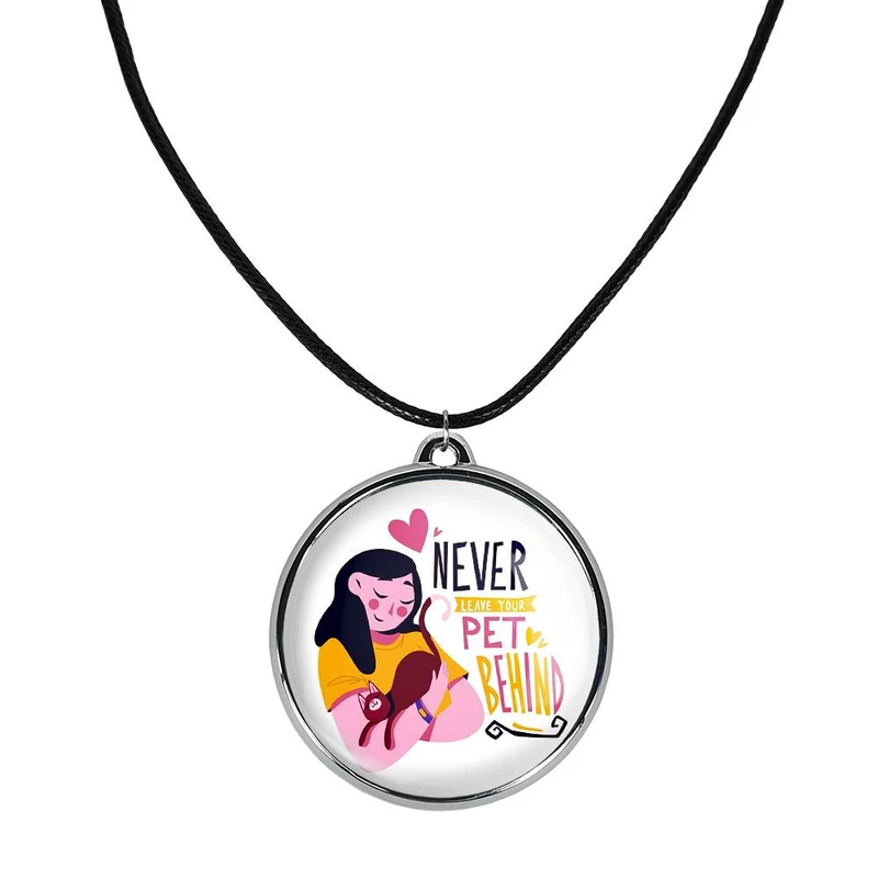 گردنبند خندالو مدل حمایت از حیوانات کد 2734227343