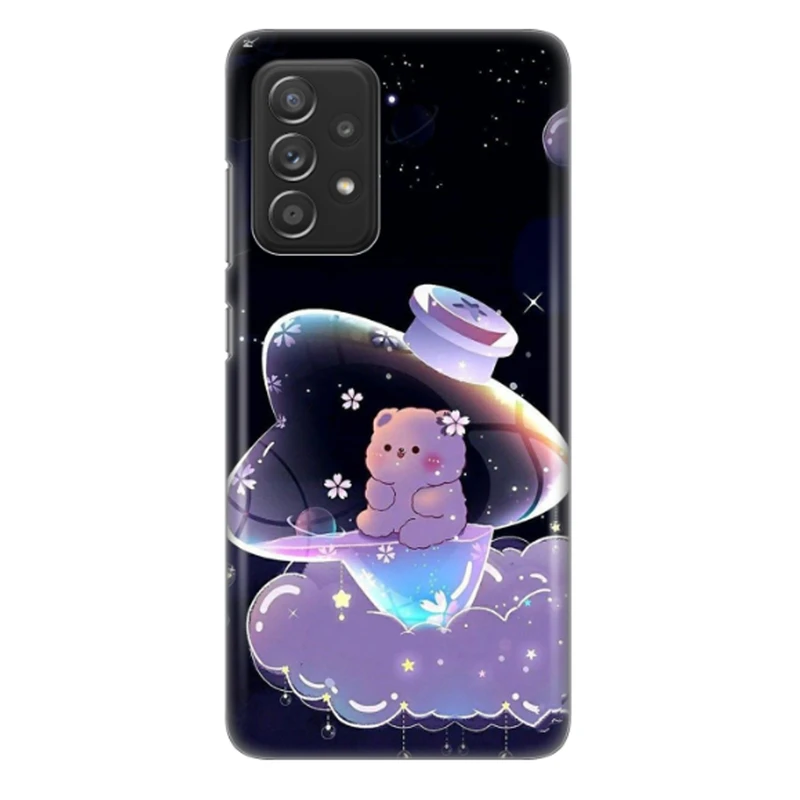 کاور طرح خرس فانتزی کد DIMO-052 مناسب برای گوشی موبایل سامسونگ Galaxy A52s / Galaxy A52