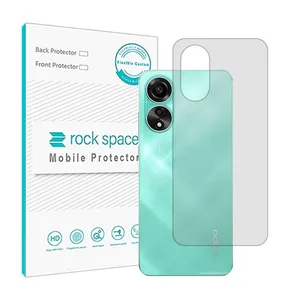 Transparent Rockspace HyGEL phone back protector suitable for Oppo A78 4G mobile phone