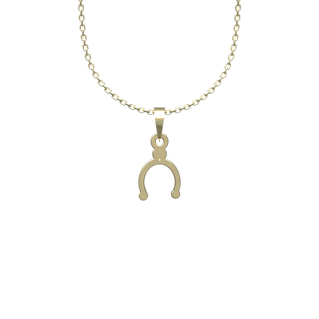 گردنبند طلا 18 عیار زنانه مدوپد مدل هندسی کد II2-1-1117 -  - 7