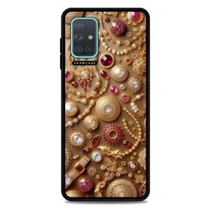 AKAM AMC-WSGA71-JWELERY-16 Cover For Samsung Galaxy A71