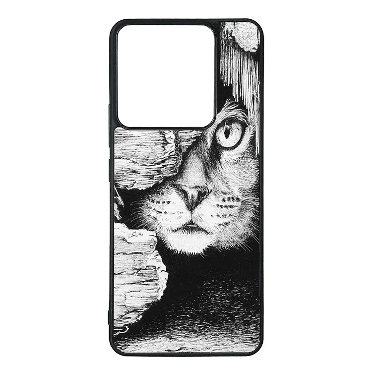 کاور گالری وبفر طرح گربه مناسب برای گوشی موبایل شیائومی poco x6 5g