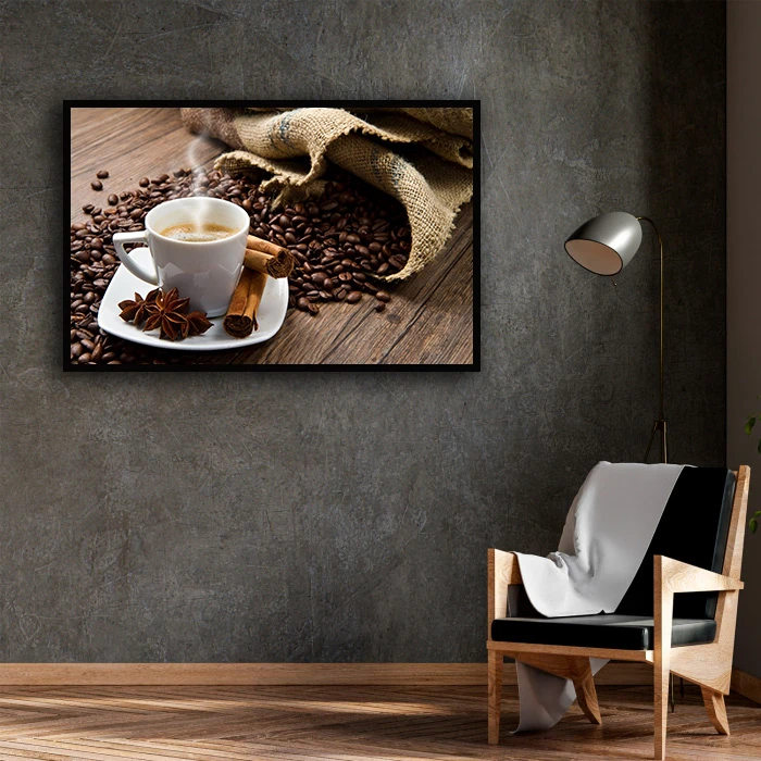 تابلو بکلیت طرح کافه و قهوه مدل B-D1750