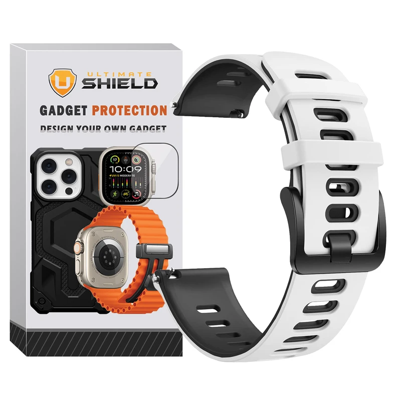 بند آلتیمیت شیلد مدل Hike UL مناسب برای ساعت هوشمند سامسونگ Galaxy Watch 7 44mm / Galaxy Watch 7 40mm / Galaxy Watch FE