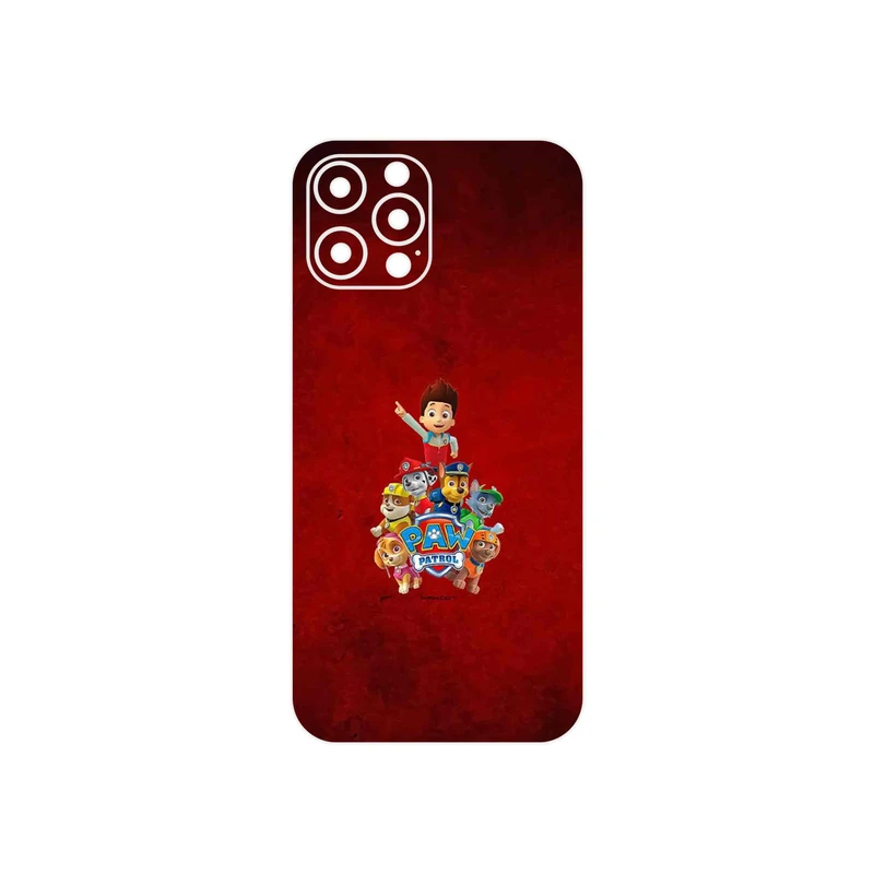 برچسب پوششی ماهوت مدل Paw Patrol مناسب برای گوشی موبایل اپل iPhone 12 Pro Max