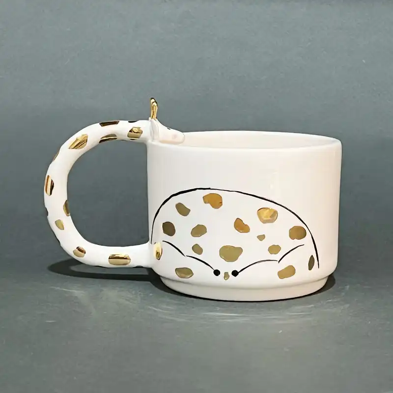 ماگ سرامیکی طرح زرافه مدل دستساز کد MG-10