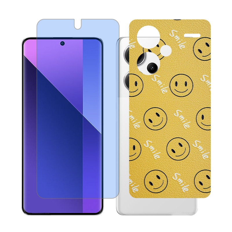 محافظ صفحه نمایش آنتی بلو گلس مدل Together مناسب برای گوشی موبایل شیائومی Redmi Note 13 Pro Plus به همراه برچسب پوششی