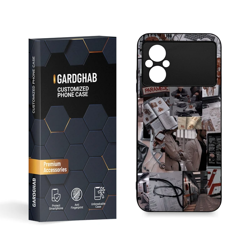 کاور گارد قاب مدل پسرانه مناسب برای گوشی موبایل شیائومی Poco M4 5G / Poco M5 4G
