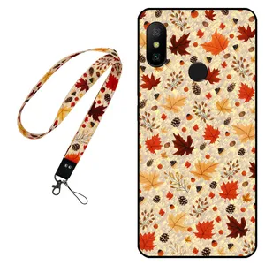 Megafone Fall 0017 Cover For Xiaomi Redmi Note 6 Pro Mobile Neckband