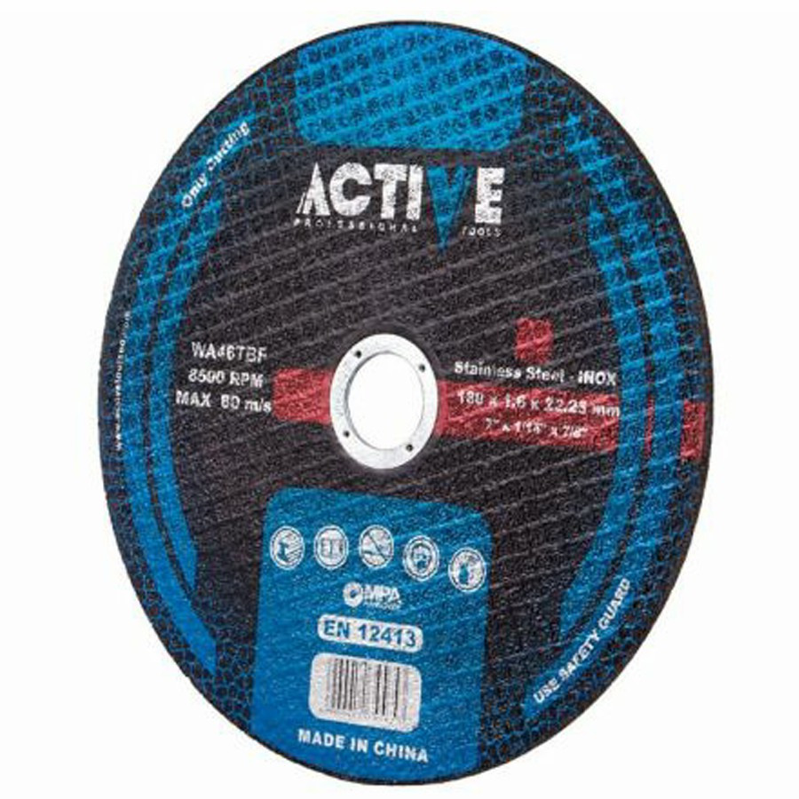 صفحه فرز استیل بر اکتیو تولز مدل 180X1.6 بسته 2 عددی