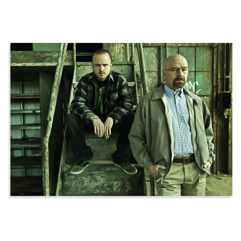 پوستر  طرح سریال Breaking Bad مدل NV0323