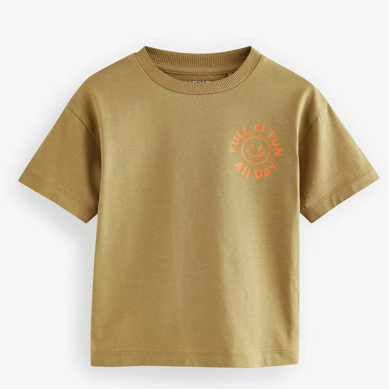 تی‌شرت آستین کوتاه پسرانه مدل pk-yl-nx-00