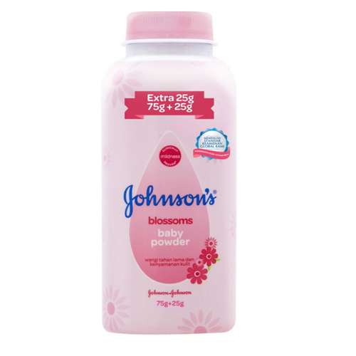 پودر بچه جانسون مدل babypowder حجم 100 میلی لیتر