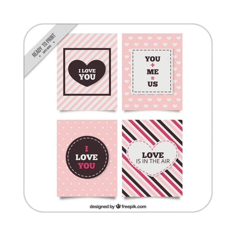 زیر لیوانی کاکتی طرح عاشقانه مدل mp39656