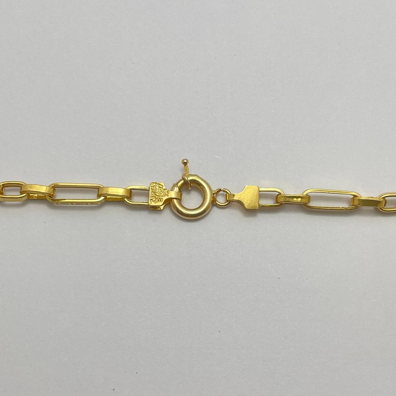 زنجیر طلا 18 عیار زنانه مدل Z001 طرح بافت