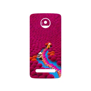 MAHOOT Vietnam Incense Wood Farms Cover Sticker for Motorola Moto Z2 Play