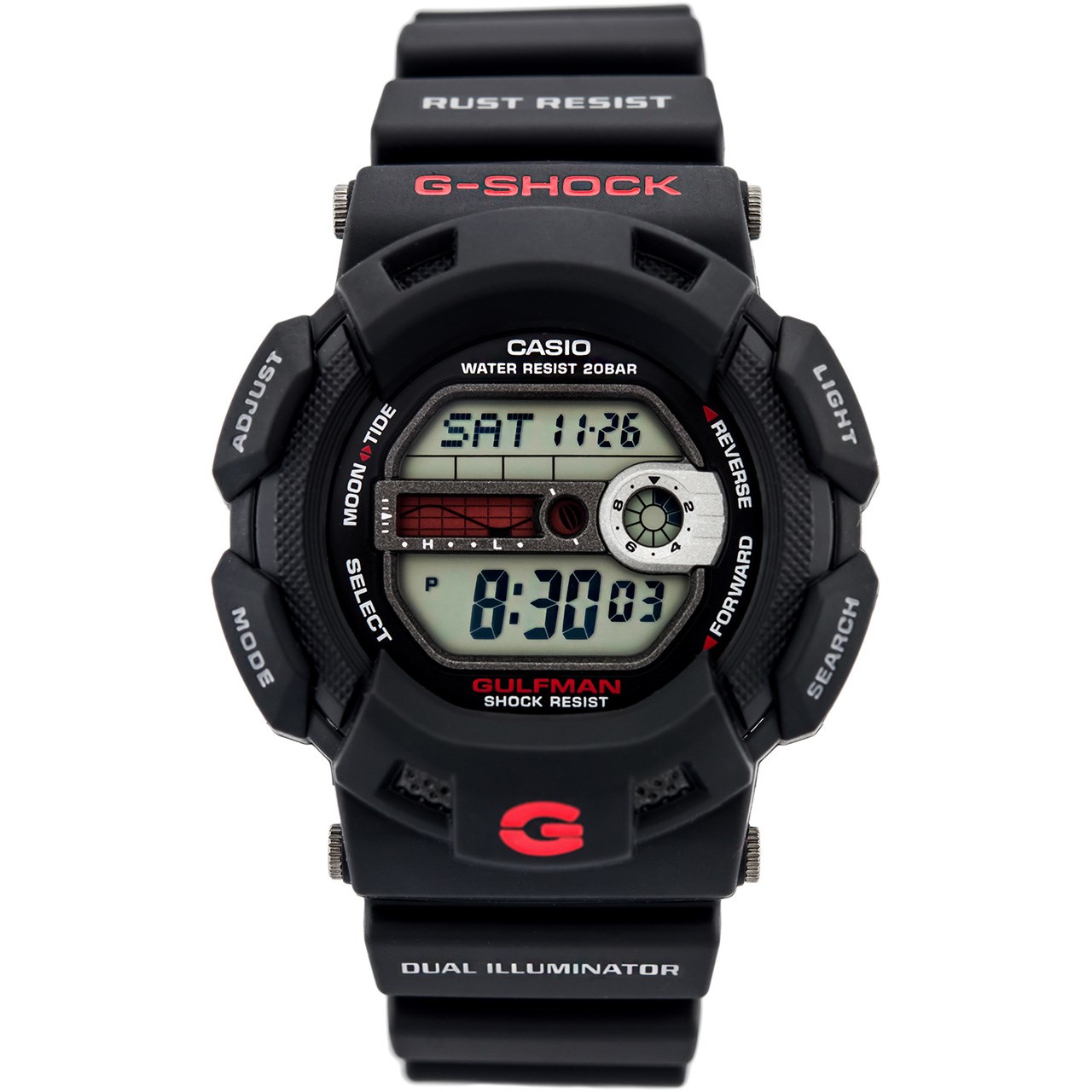 ساعت مچی دیجیتالی مردانه کاسیو مدل G-9100-1DR