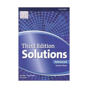 کتاب Solutions Advanced 3rd اثر Tim Falla and Paul A Davies انتشارات OXFORD