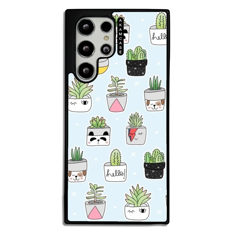 کاور آکام مدل AMC-WSGS22U-CACTUS-45 مناسب برای گوشی موبایل سامسونگ Galaxy S22 Ultra