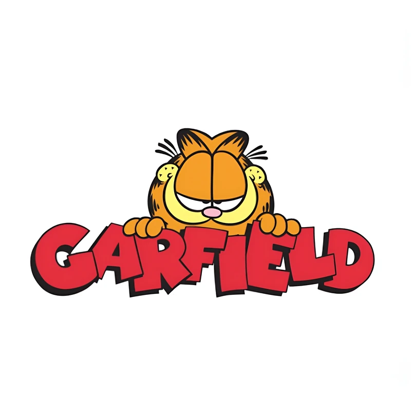 استیکر پارچه و لباس مدل Garfield