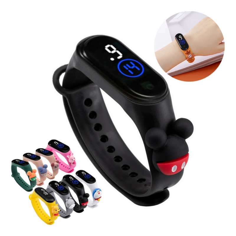 ساعت مچی دیجیتال مدل mickey mouse-tuch