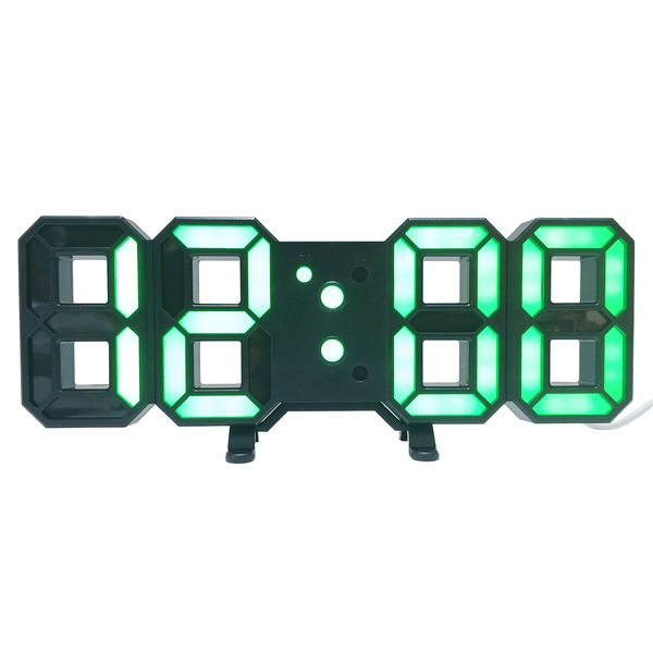 ساعت رومیزی دیجیتال مدل اعداد LED کد 3348