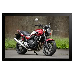 تابلو بکلیت طرح موتور سنگین هوندا HONDA CB400 مدل b-po1593 فریم مشکی