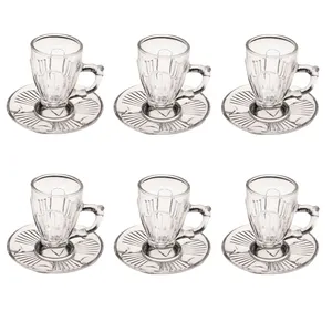 ست فنجان و نعلبکی نووا مدل RS004 - بسته 6 عددی