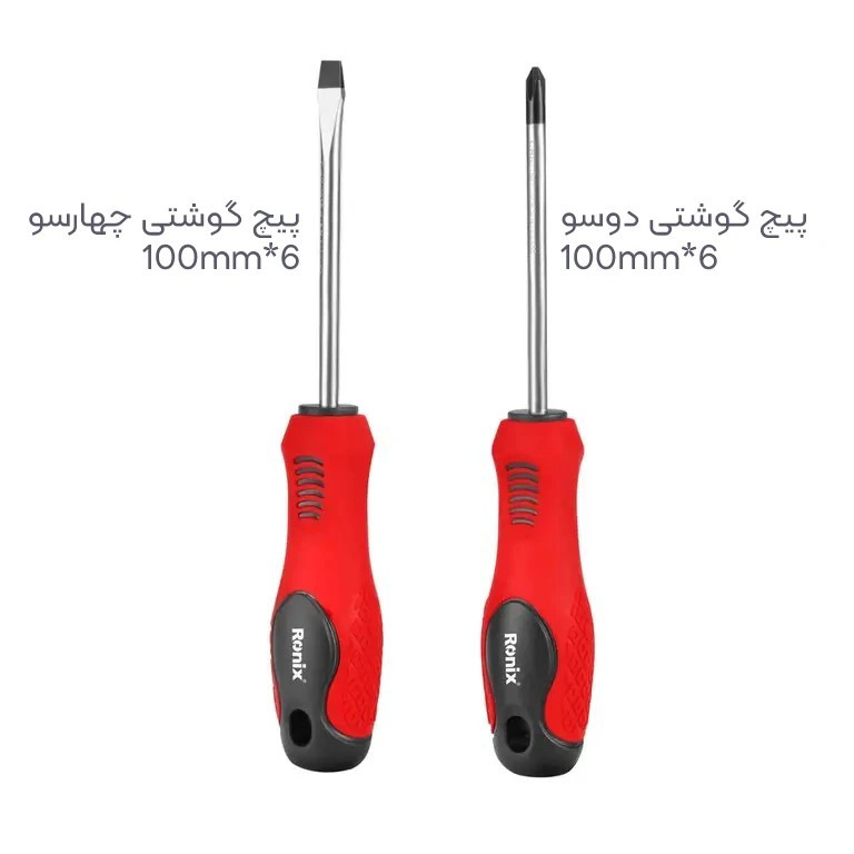 مجموعه 23 عددی ابزار دستی رونیکس مدل RH610