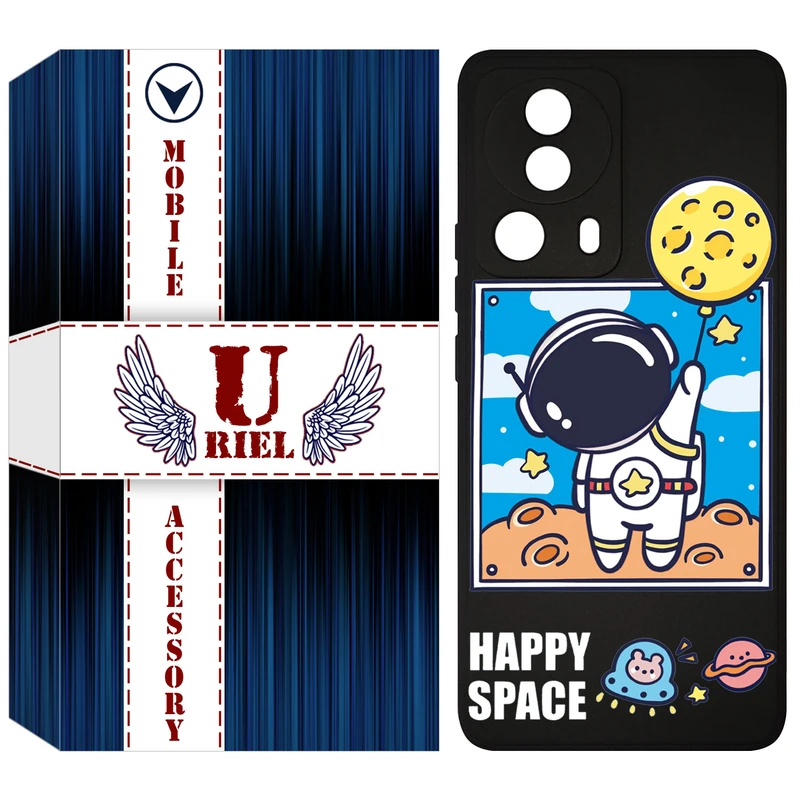 کاور یوریل مدل KSH کد 7 طرح فضانورد مناسب برای گوشی موبایل شیائومی 13 Lite