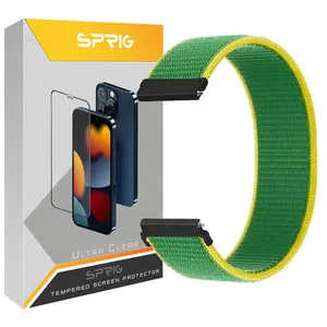 بند اسپریگ مدل Nylon Des مناسب برای ساعت هوشمند سامسونگ Galaxy Watch 4 44mm / Watch 5 44mm