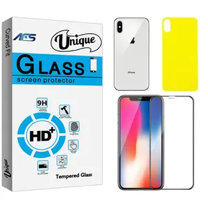 AFS Unique Screen Protector For apple x With Back Protector