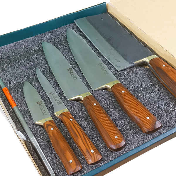 سرویس چاقو آشپزخانه 6 پارچه الماس زنجان مدل 04