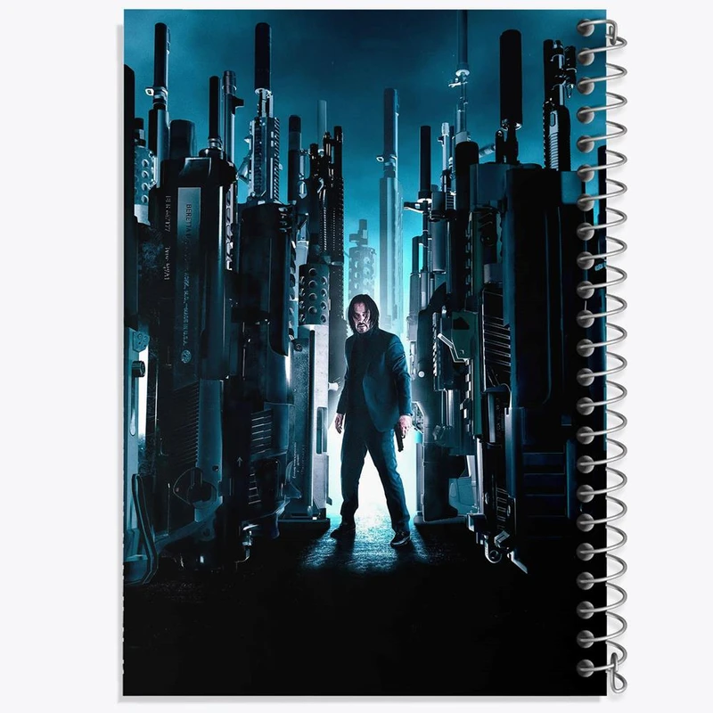 دفتر نت موسیقی 50 برگ خندالو مدل جان ویک John Wick کد 28571