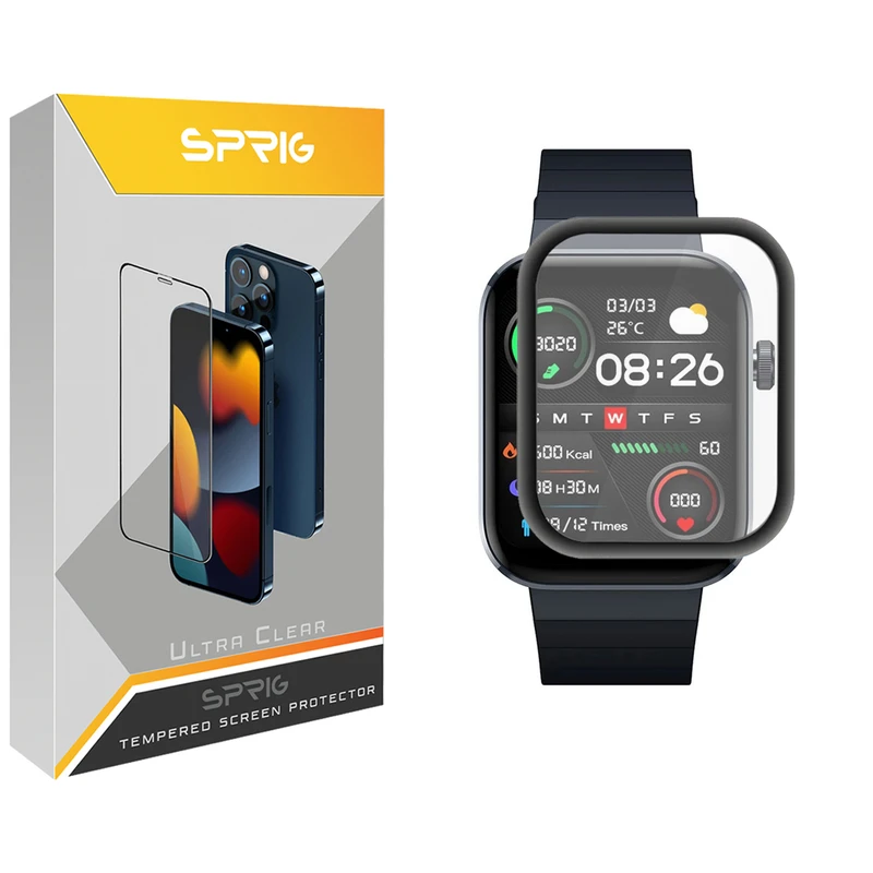   محافظ صفحه نمایش نانو اسپریگ مدل SPG مناسب برای ساعت هوشمند شیائومی Mibro T1
