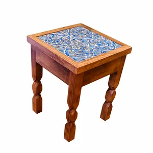 میز عسلی صنایع چوبی سرزمین خورشید مدل sw020