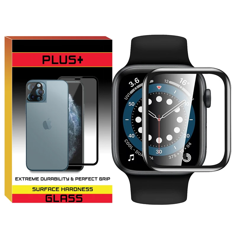 محافظ صفحه نمایش نانو پلاس مدل PMA-PL مناسب برای اپل واچ Series SE 2022 Aluminum Case 40mm / SE 2021 Aluminum Case 40mm / Series 5 40mm / Series 6 40mm / Series 4 40mm
