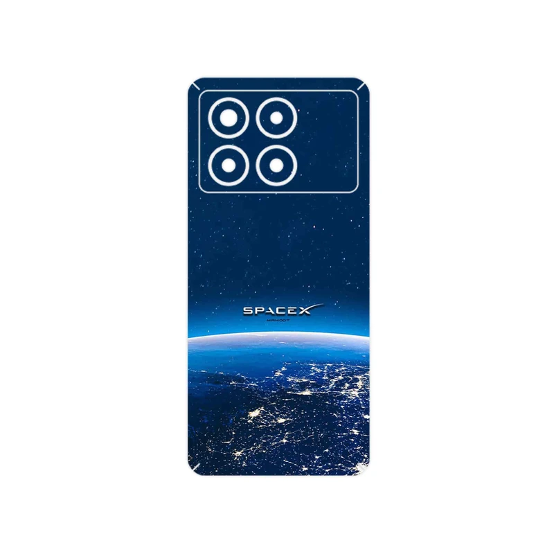 برچسب پوششی ماهوت مدل Space X مناسب برای گوشی موبایل شیائومی Poco X6 Pro