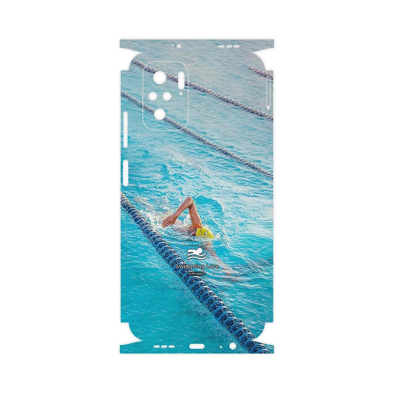 برچسب پوششی ماهوت مدل Swimming-FullSkin مناسب برای گوشی موبایل شیائومی Poco M5s