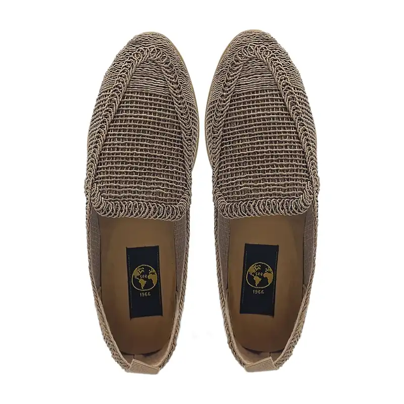 کفش زنانه سیی مدل ترک بافت کد 2086.2