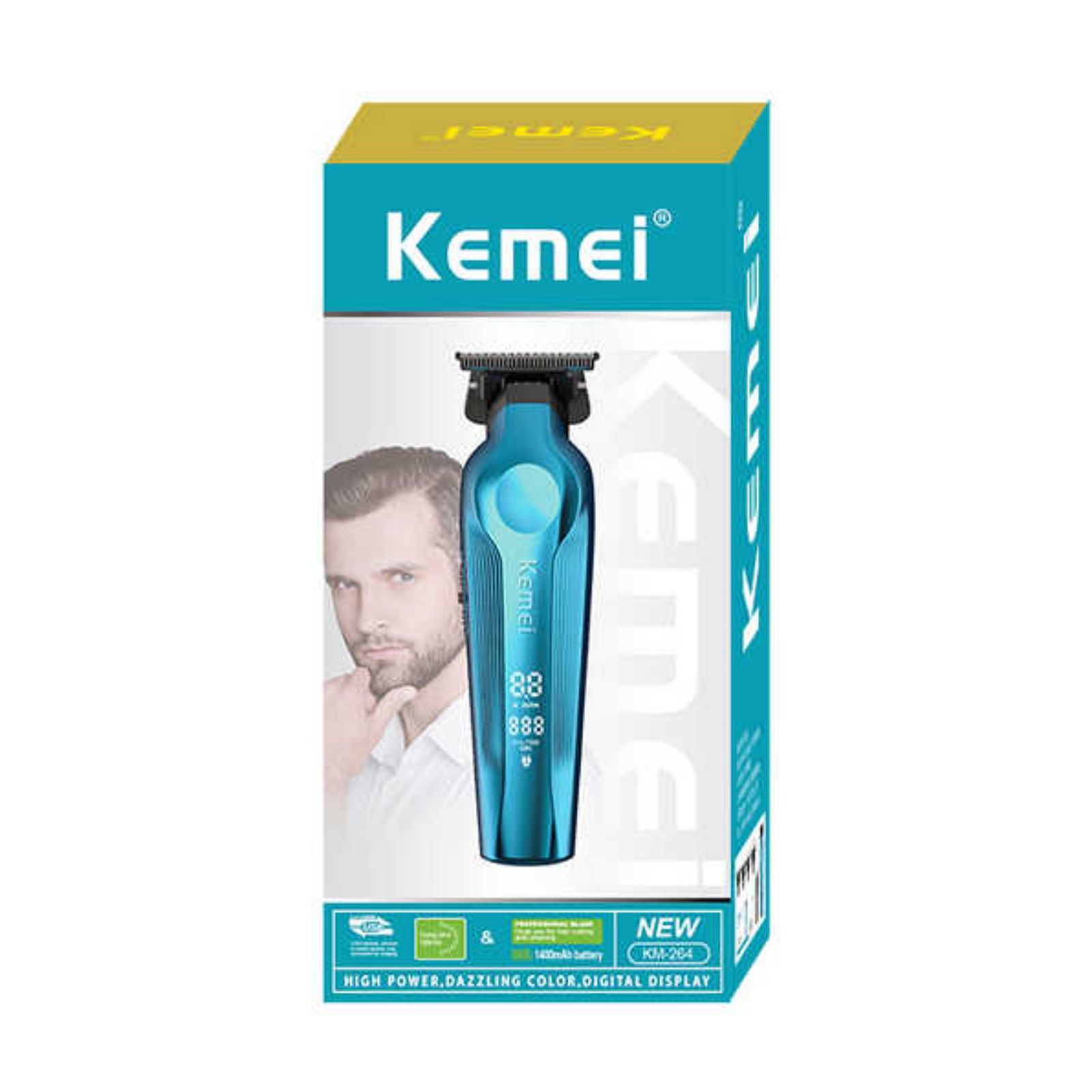 ماشین اصلاح موی سر و صورت کیمی مدل KM-264 -  - 5