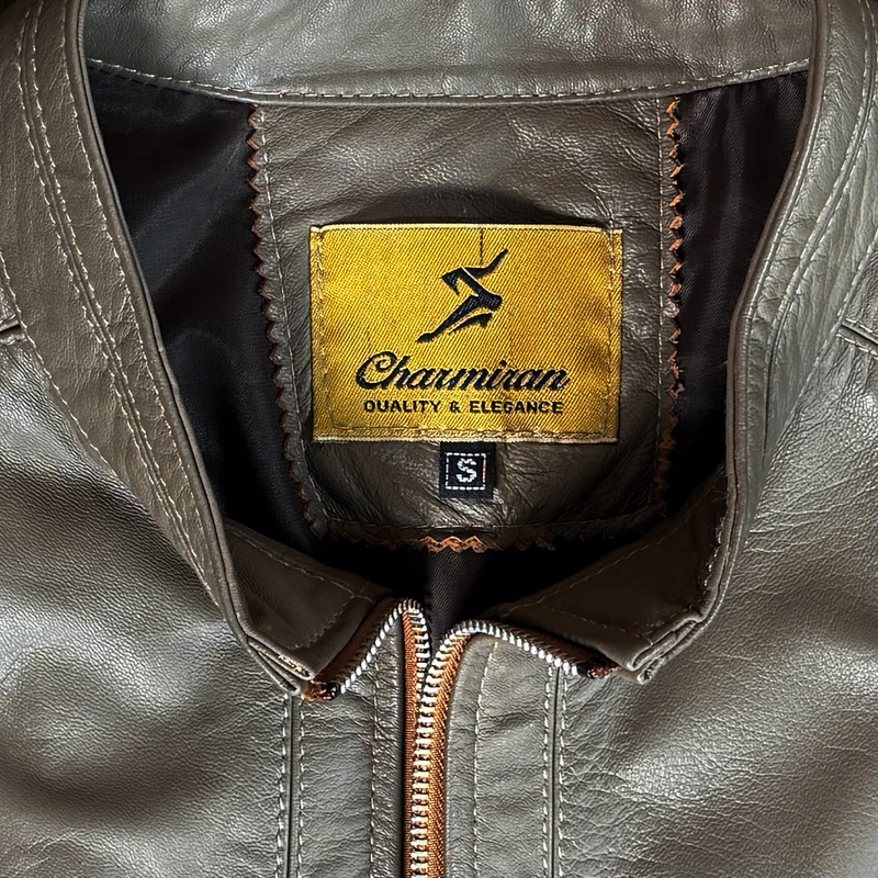 عکس شماره 86 : کت چرم مردانه چرمیران مدل شانون