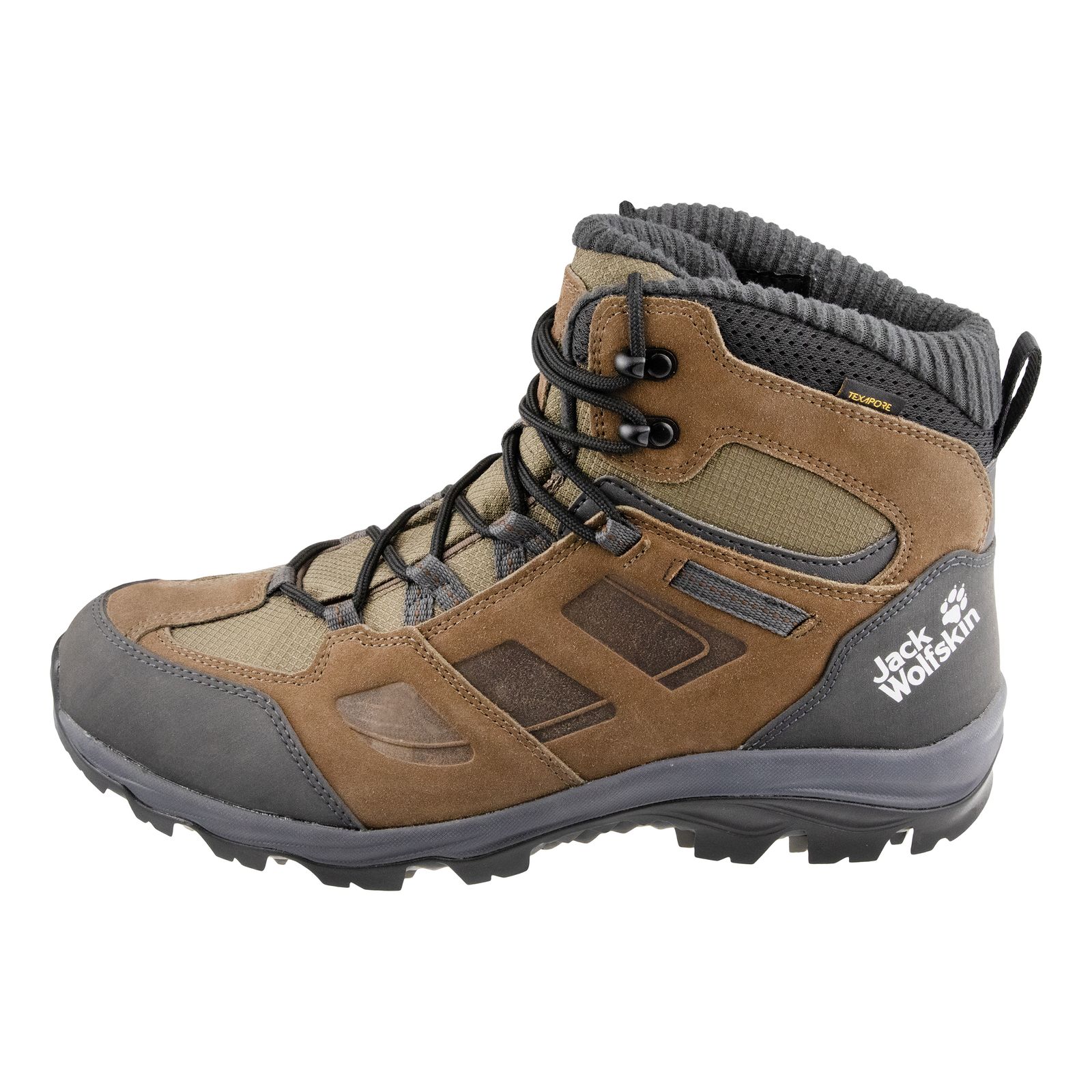 کفش کوهنوردی مردانه جک ولف اسکین مدل Vojo3 Texapore Mid 4042462-5298