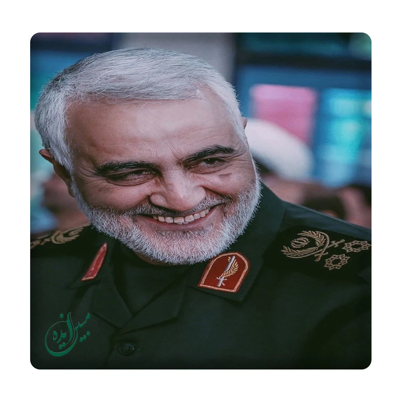 کاشی مبین ایده مدل حاج قاسم سلیمانی km10 کد 762