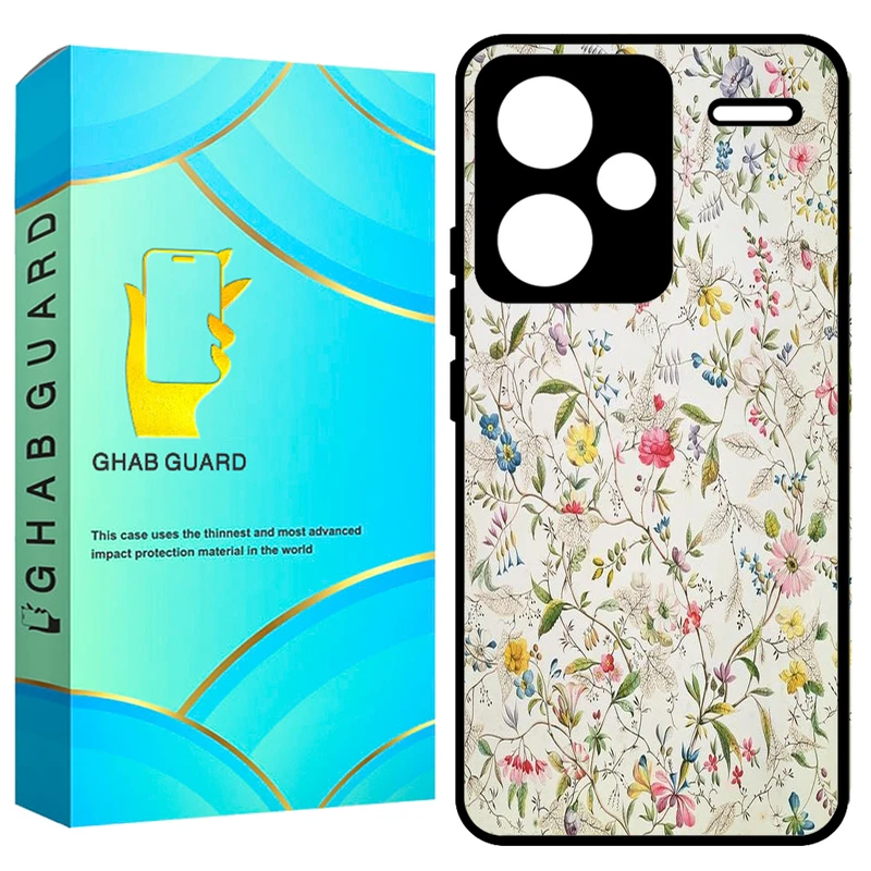 کاور قاب گارد طرح گل مدل GCHPN13PL مناسب برای گوشی موبایل شیائومی Redmi Note 13 Pro Plus