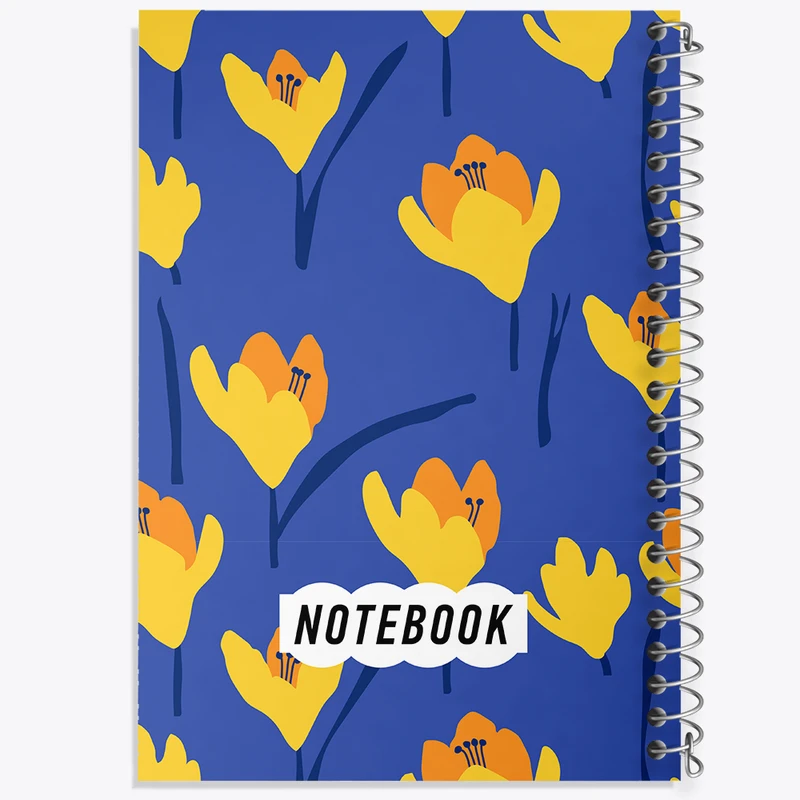 دفتر لیست خرید 50 برگ خندالو طرح گل گلی کد N240