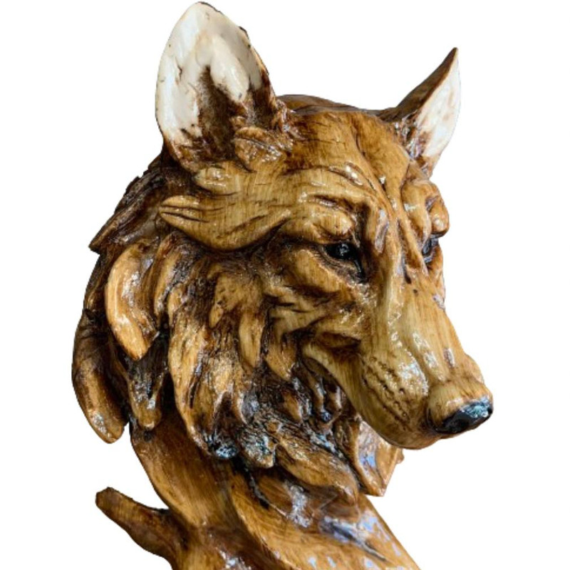 مجسمه مدل رخ گرگ کد 2606