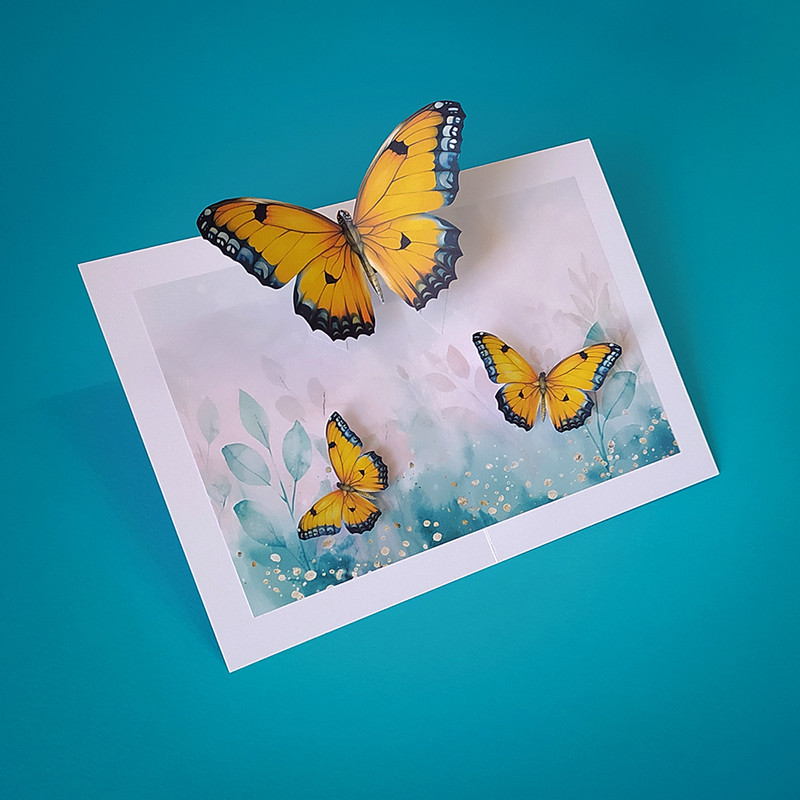 کارت پستال مدل سه بعدی کد CP77