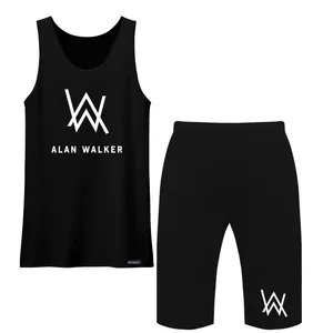 ست تاپ و شلوارک زنانه 27 مدل Alan Walker کد MH1296